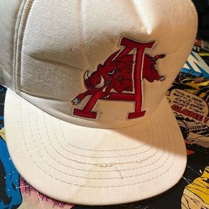 Vintage Arkansas Razorbacks Trucker Hat